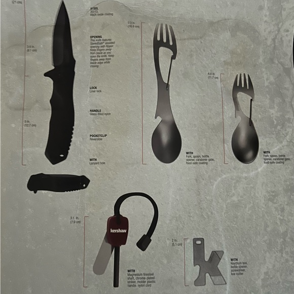Kershaw Camp Kit Set - Picture 2 of 11